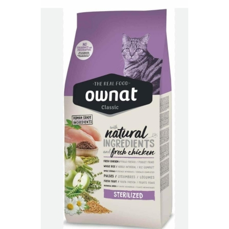 Ownat chat stérilisé 1,5jg / 4kg / 15kg catégorie (croquette chat)